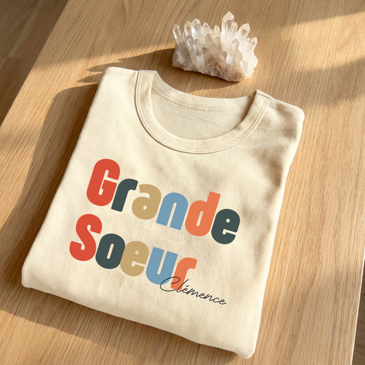 Big Sister Organic Cotton T-Shirt | Heritage Series