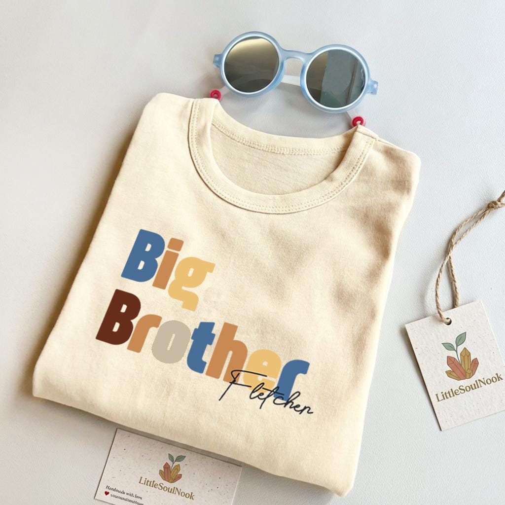 [The Rite of Lineage] Big Brother Sibling Reveal Shirt - Classic Atelier Custom Tee