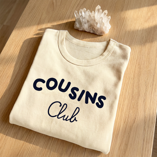 Retro Cousin Club Toddler Shirt | Matching Sibling