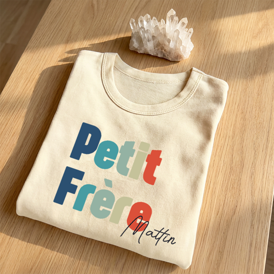 Little Brother Cotton T-Shirt | Minimalist Boho Tee