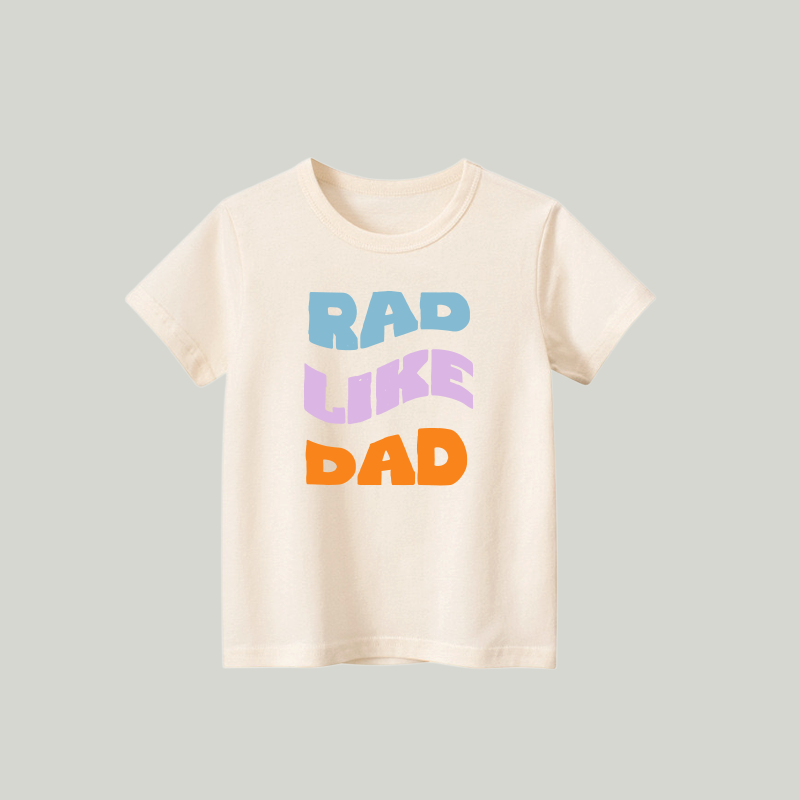 Rad Like Dad Baby Onesie | Funny Father's Day