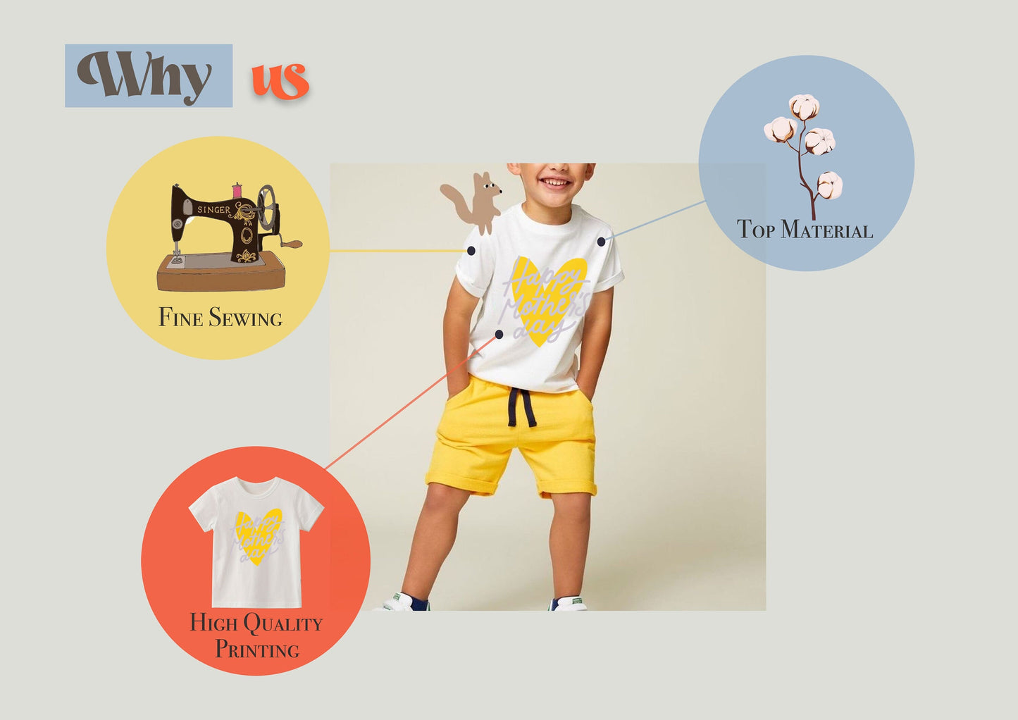 Lovely Baby Kids T-Shirt | Custom Kids Tee