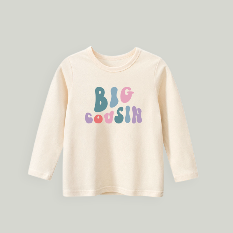 [The Rite of Lineage] Big Cousin Announcement Shirt - Personalized Family Ritual Tee