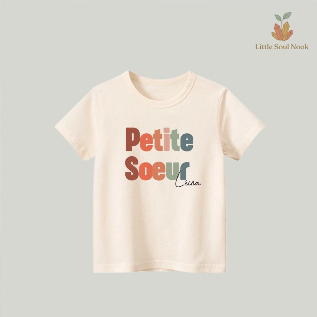 Little Sister Organic Cotton T-Shirt | Heritage Series