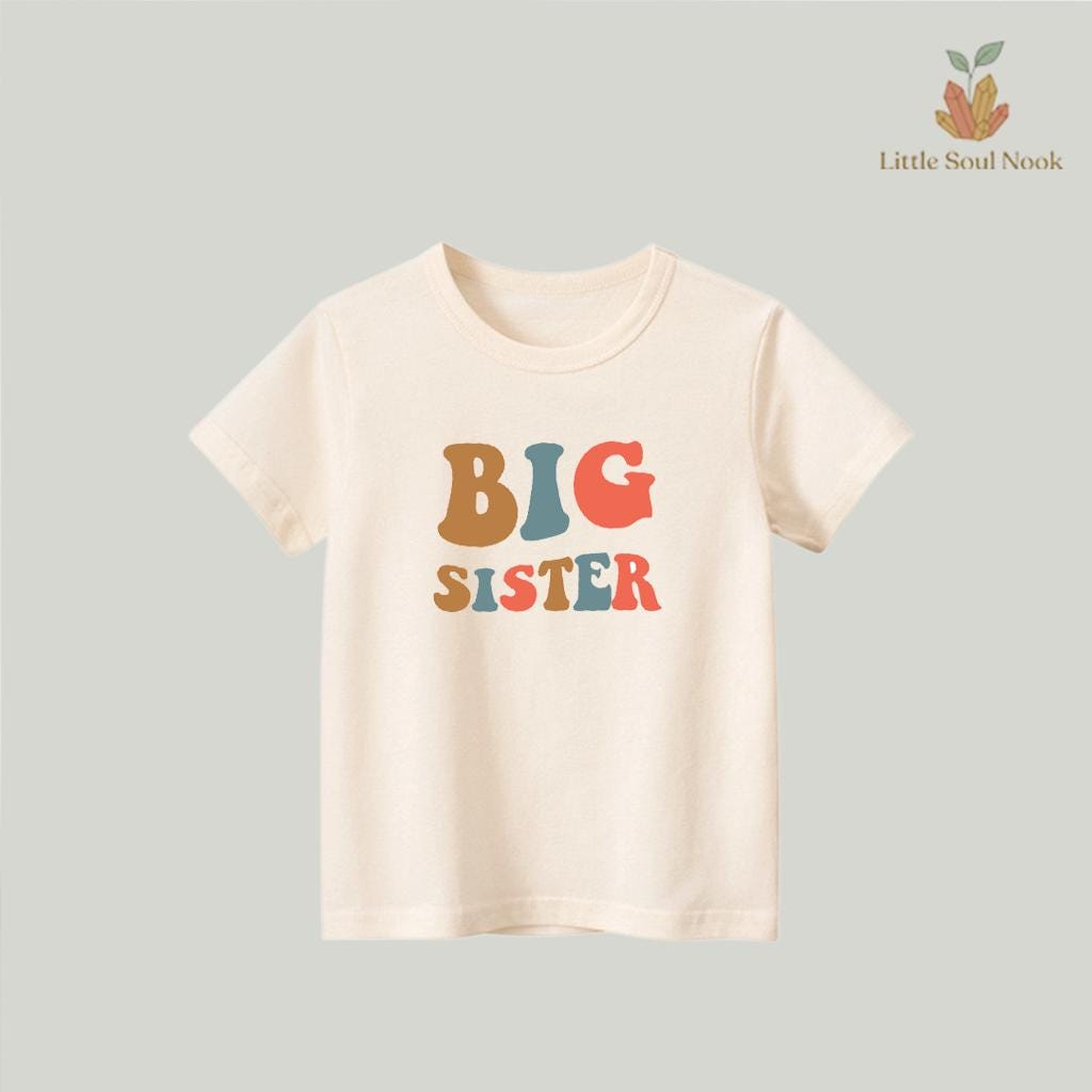 Big Sister Cotton T-Shirt | Pregnancy Announcement