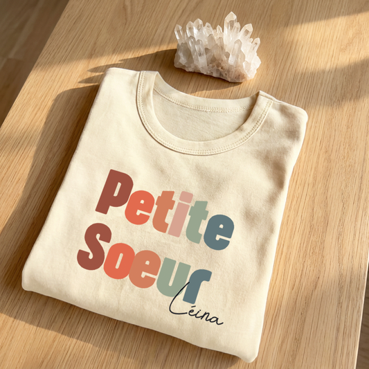 Little Sister Organic Cotton T-Shirt | Heritage Series