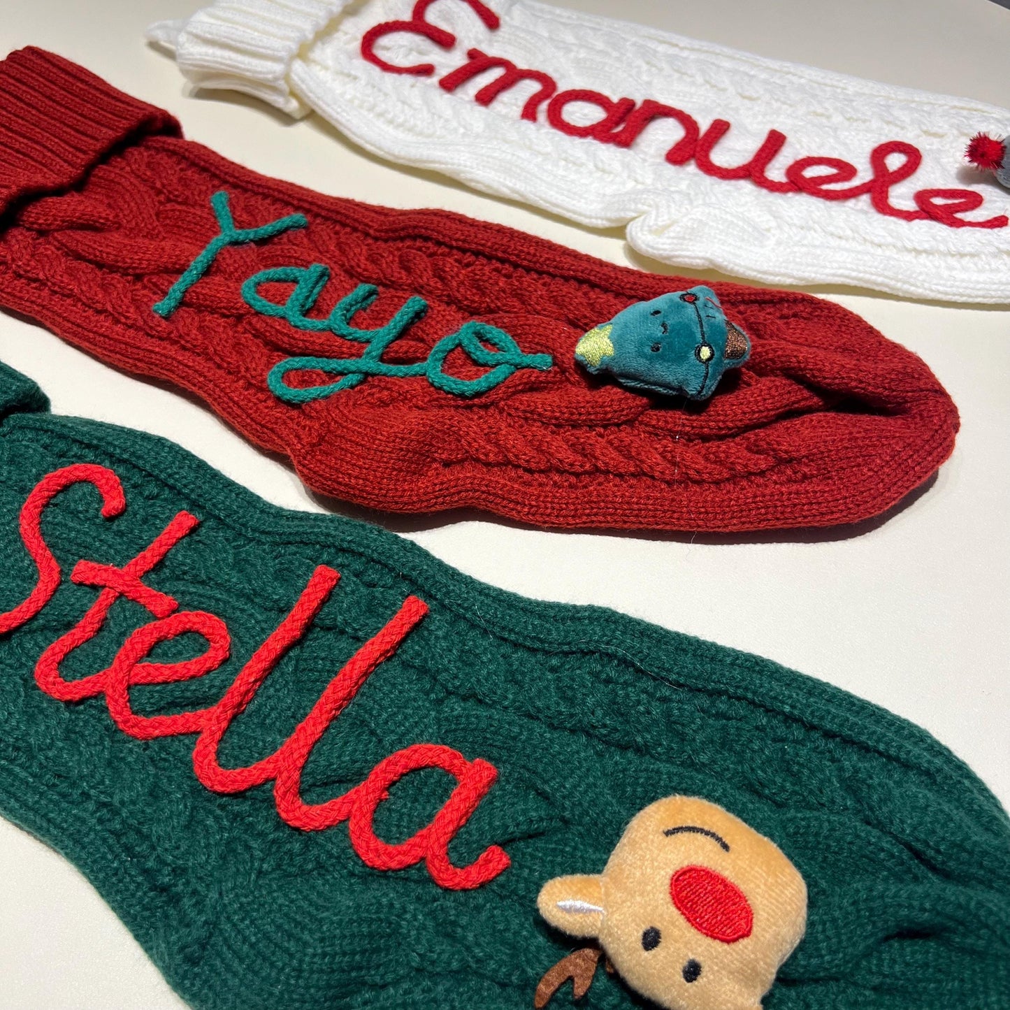 Customized Family Christmas Stocking | 2026 Monogram