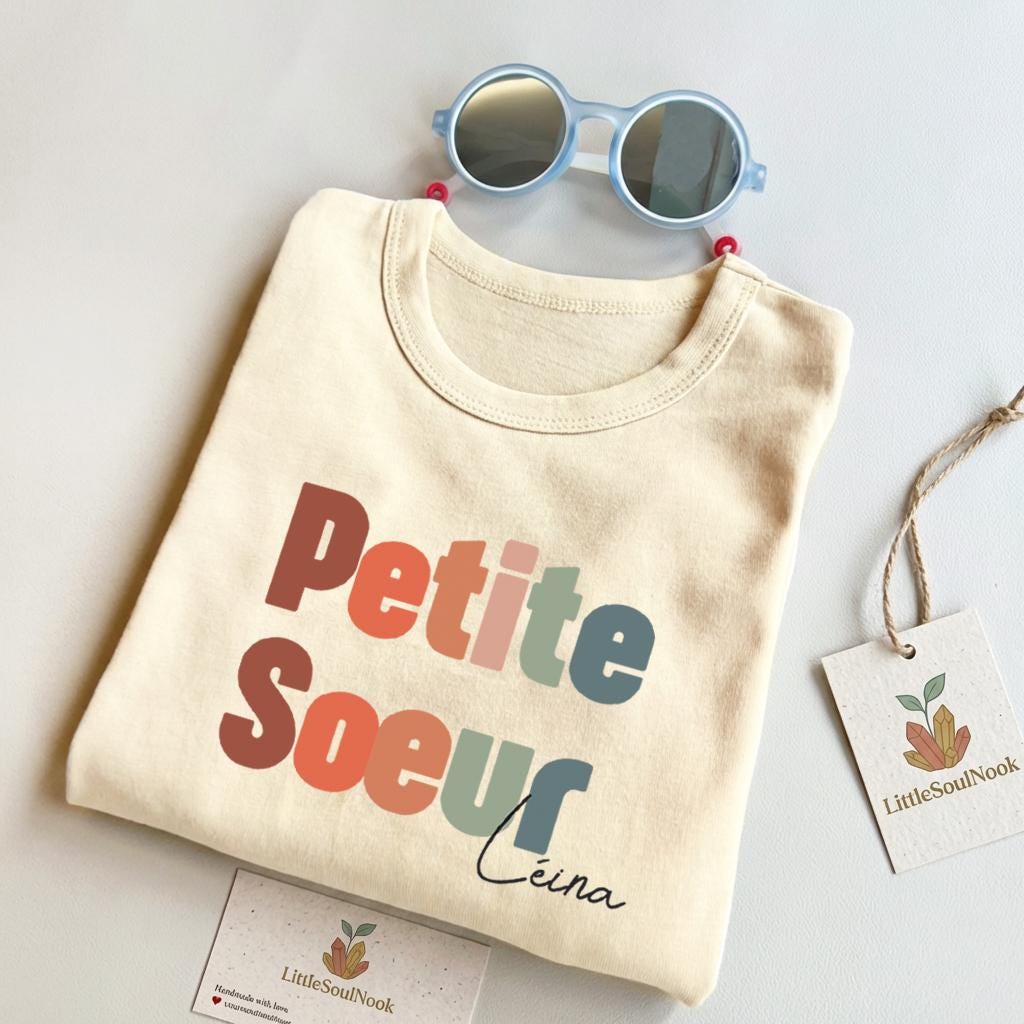Little Sister Organic Cotton T-Shirt | Heritage Series
