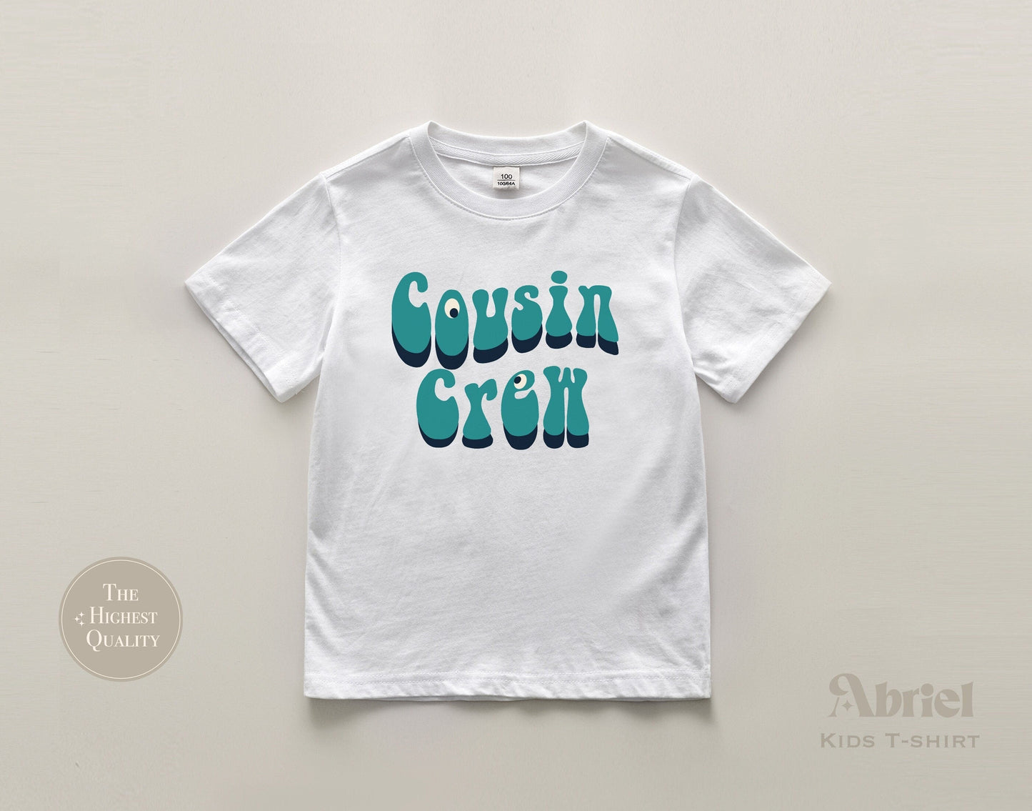 [The Rite of Lineage] Cousin Crew Ritual Shirt - Retro Heritage Announcement Tee