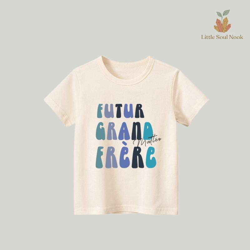 Future Big Brother T-Shirt | Minimalist Sibling Reveal