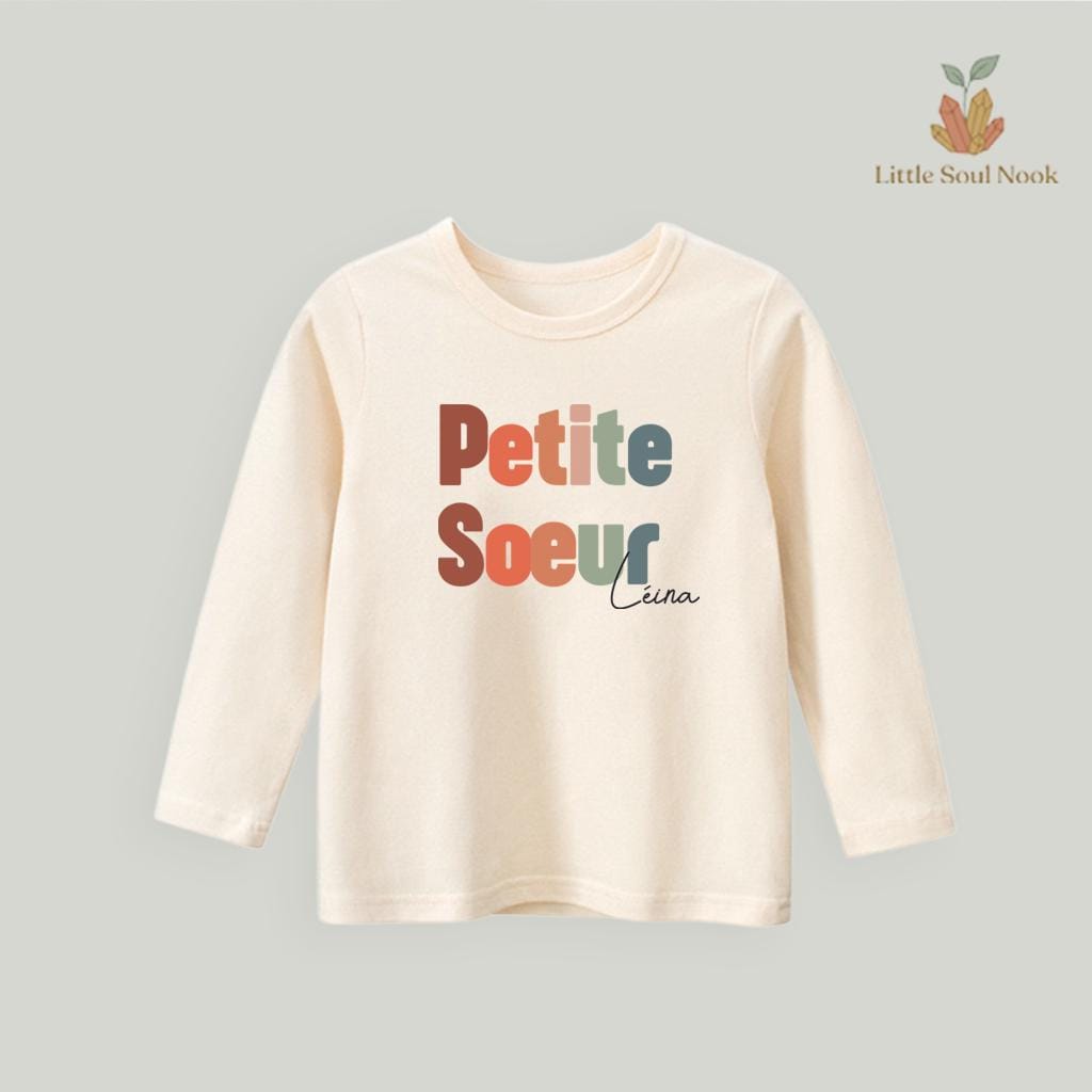 Little Sister Organic Cotton T-Shirt | Heritage Series