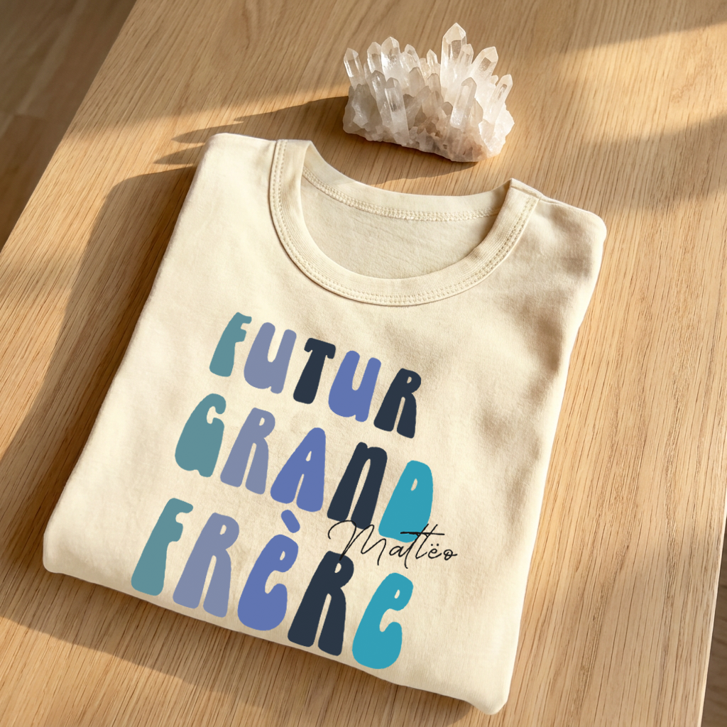 Future Big Brother T-Shirt | Minimalist Sibling Reveal