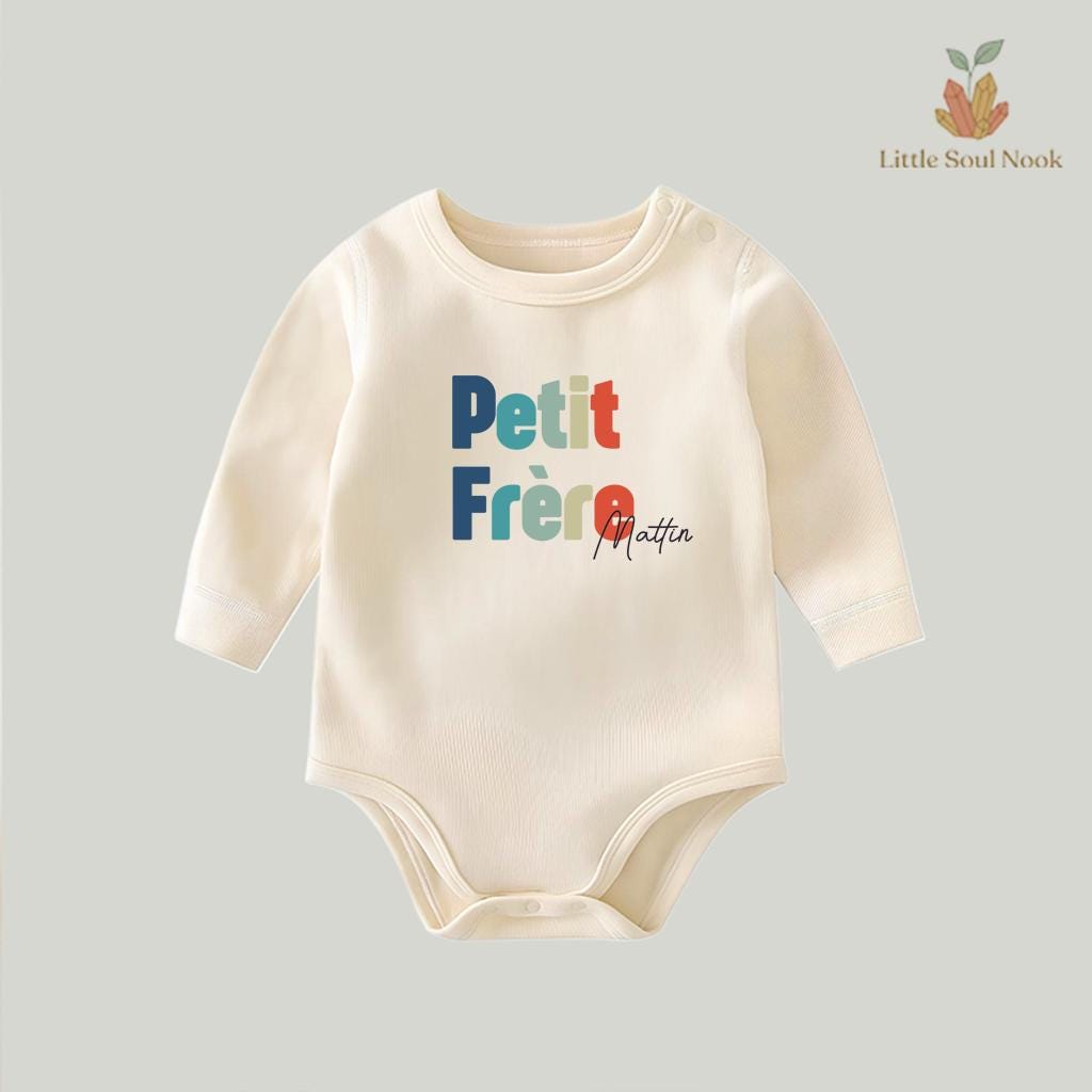 Little Brother Cotton T-Shirt | Minimalist Boho Tee