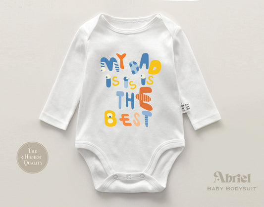 My Dad Is The Best Toddler Shirt | Retro Father's Day