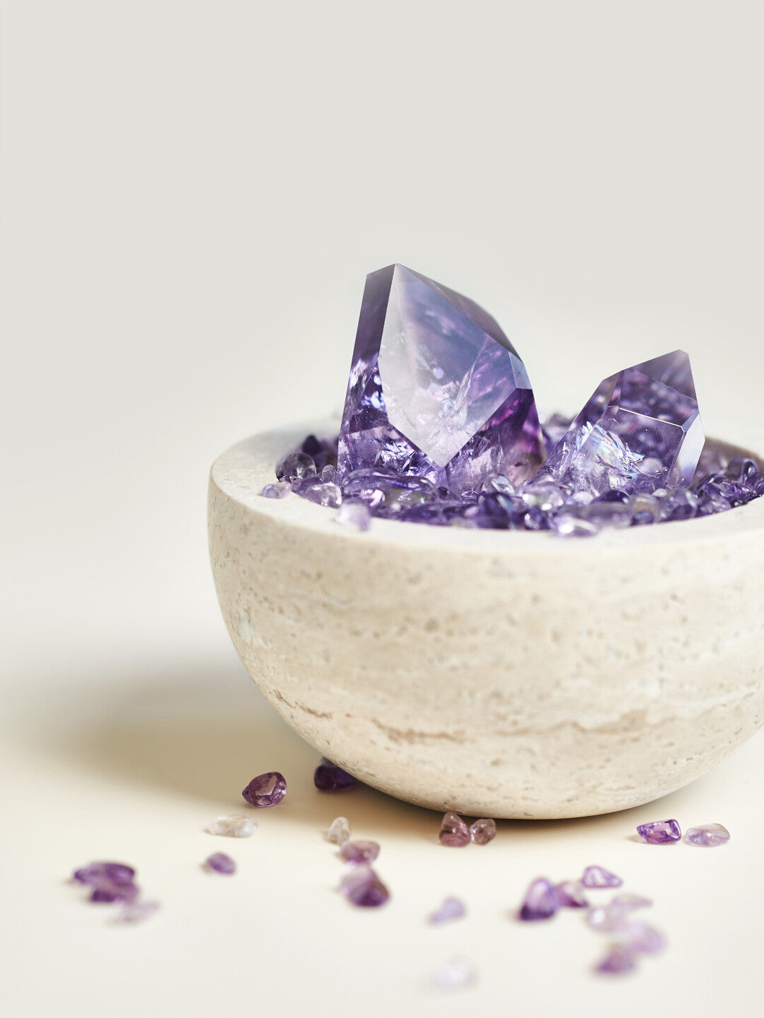 [The Earth's Pulse] Uruguayan Deep-Purple Amethyst Cluster - Sacred Energy Bowl for Sanctuary