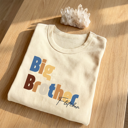 [The Rite of Lineage] Big Brother Sibling Reveal Shirt - Classic Atelier Custom Tee