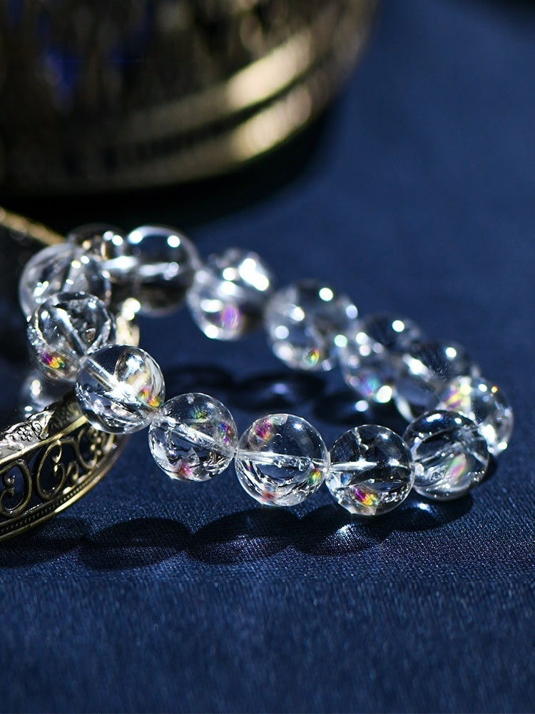 [The Celestial Beacon] American Rainbow Azeztulite (7A+) High-Frequency Healing Bracelet