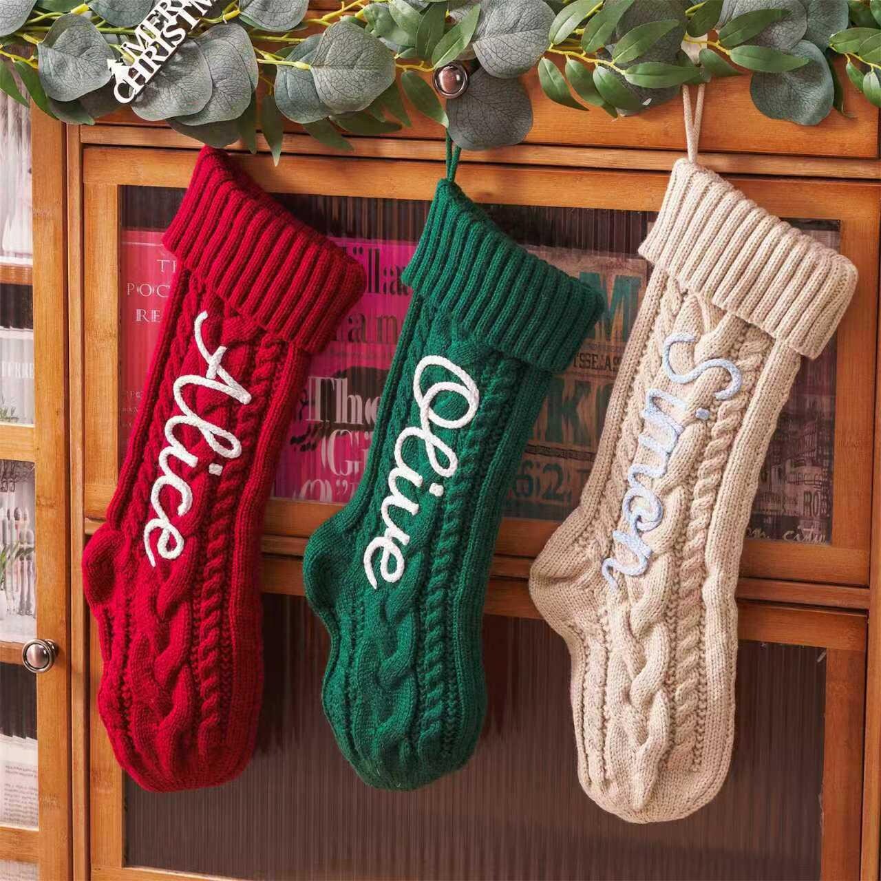 Personalized Family Christmas Stockings | 2025 Set