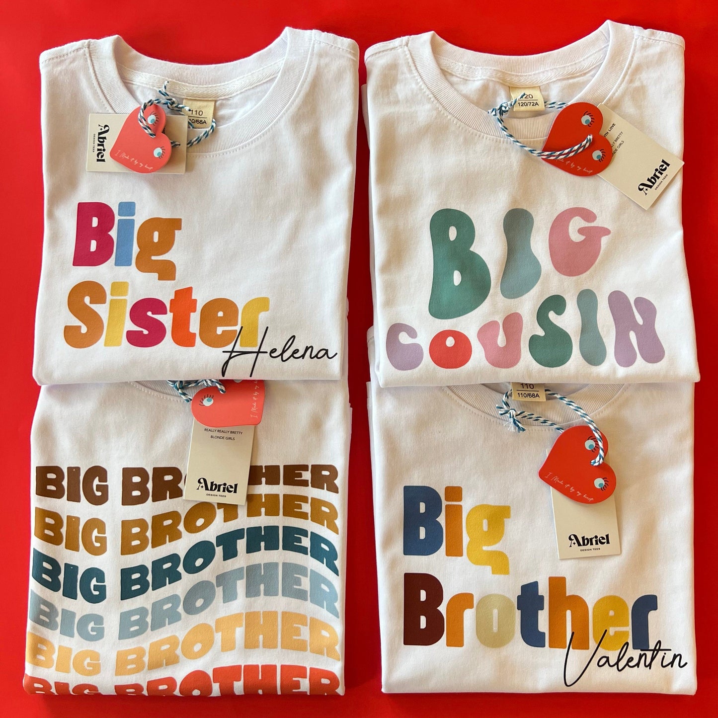 Little Sister Organic Cotton Onesie | Groovy Bodysuit