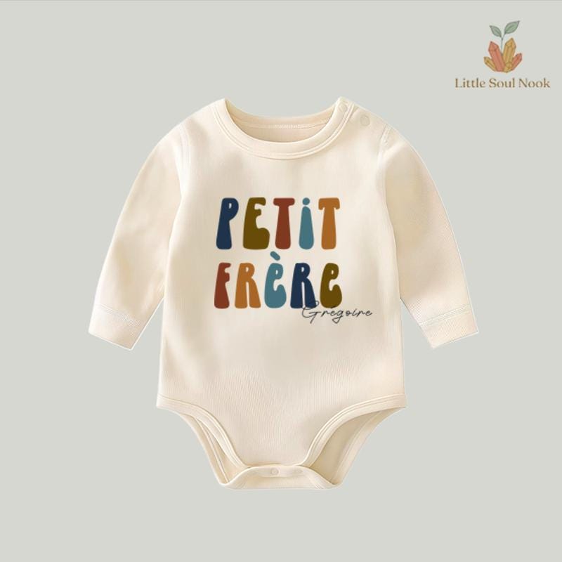 Little Brother T-Shirt | Minimalist Sibling Reveal Tee