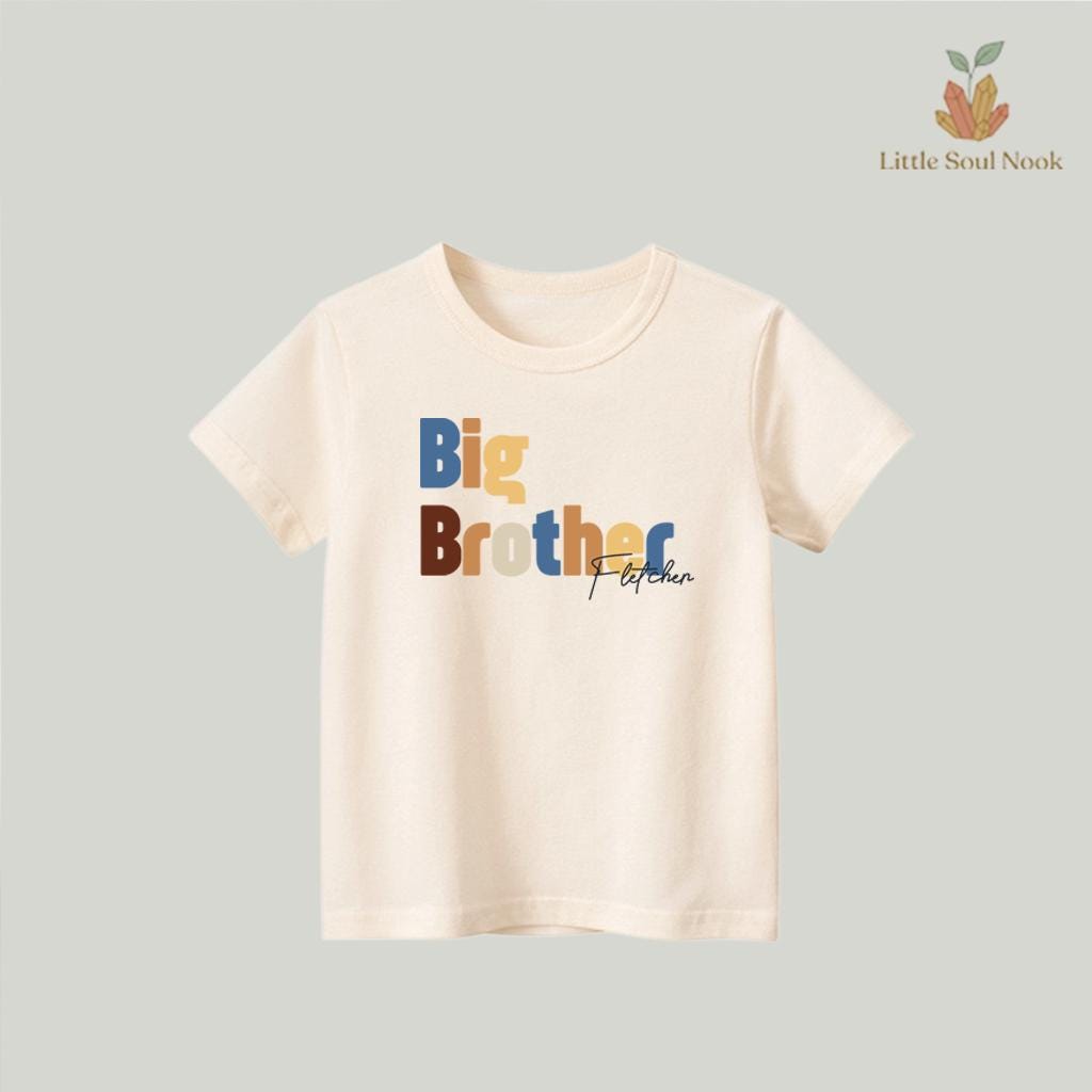 [The Rite of Lineage] Big Brother Sibling Reveal Shirt - Classic Atelier Custom Tee