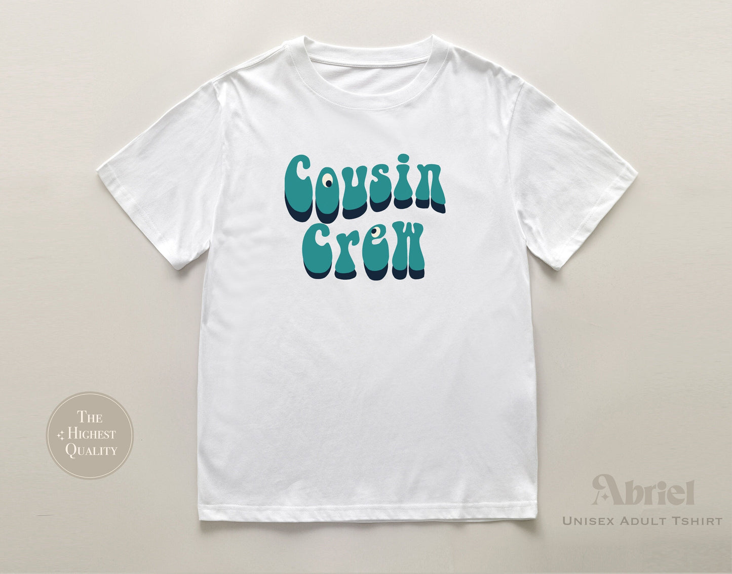 [The Rite of Lineage] Cousin Crew Ritual Shirt - Retro Heritage Announcement Tee