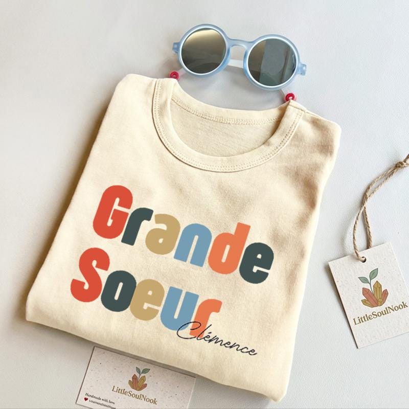 Big Sister Organic Cotton T-Shirt | Heritage Series