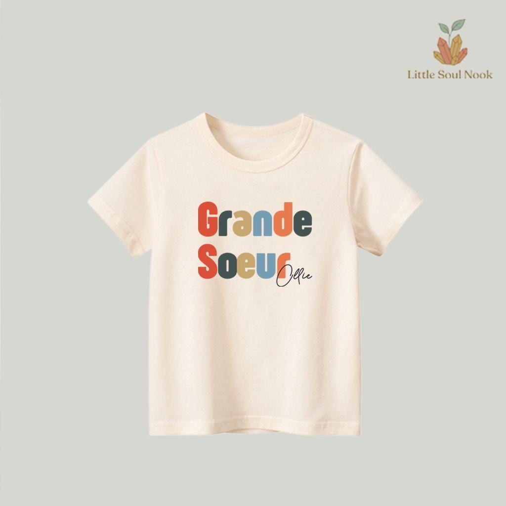 Big Sister Organic Cotton T-Shirt | Heritage Series