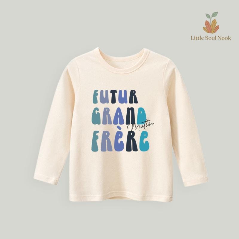 Future Big Brother T-Shirt | Minimalist Sibling Reveal