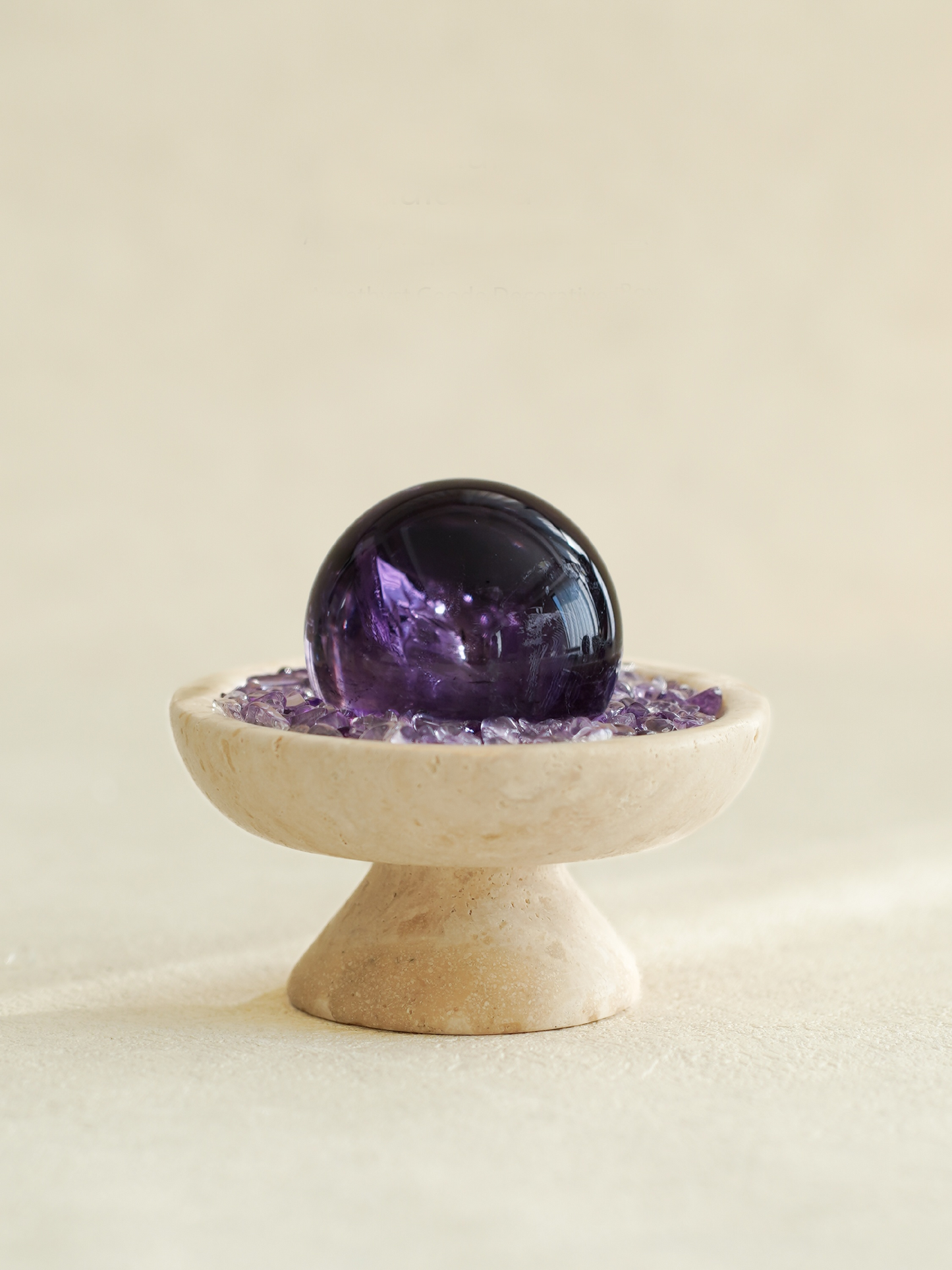 Soul-Deep Silence: Amethyst Sphere Bowl