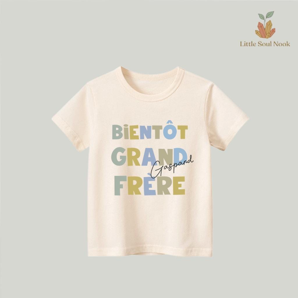 Soon to be Big Brother Toddler Shirt | Pregnancy Reveal