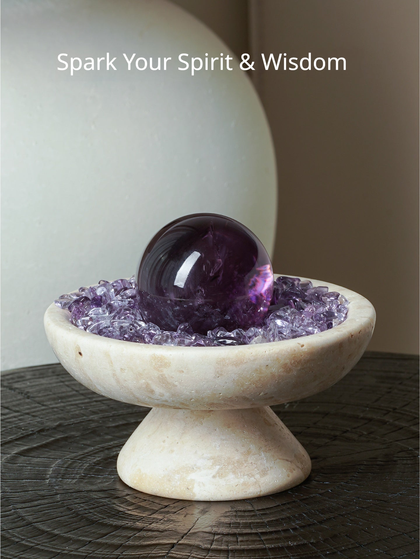 Soul-Deep Silence: Amethyst Sphere Bowl