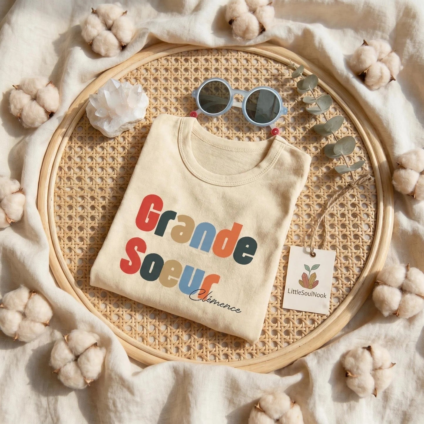 Big Sister Organic Cotton T-Shirt | Heritage Series