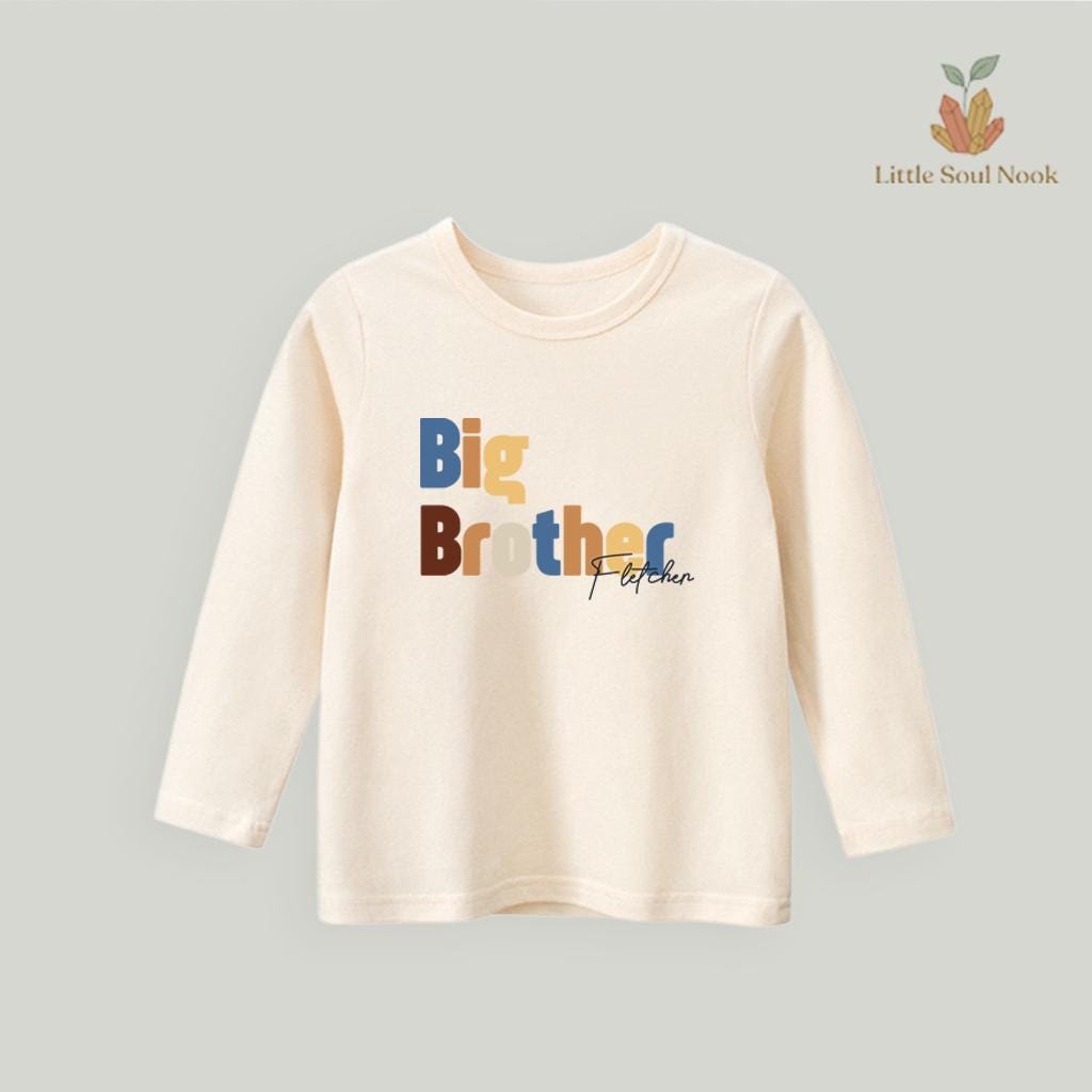 [The Rite of Lineage] Big Brother Sibling Reveal Shirt - Classic Atelier Custom Tee